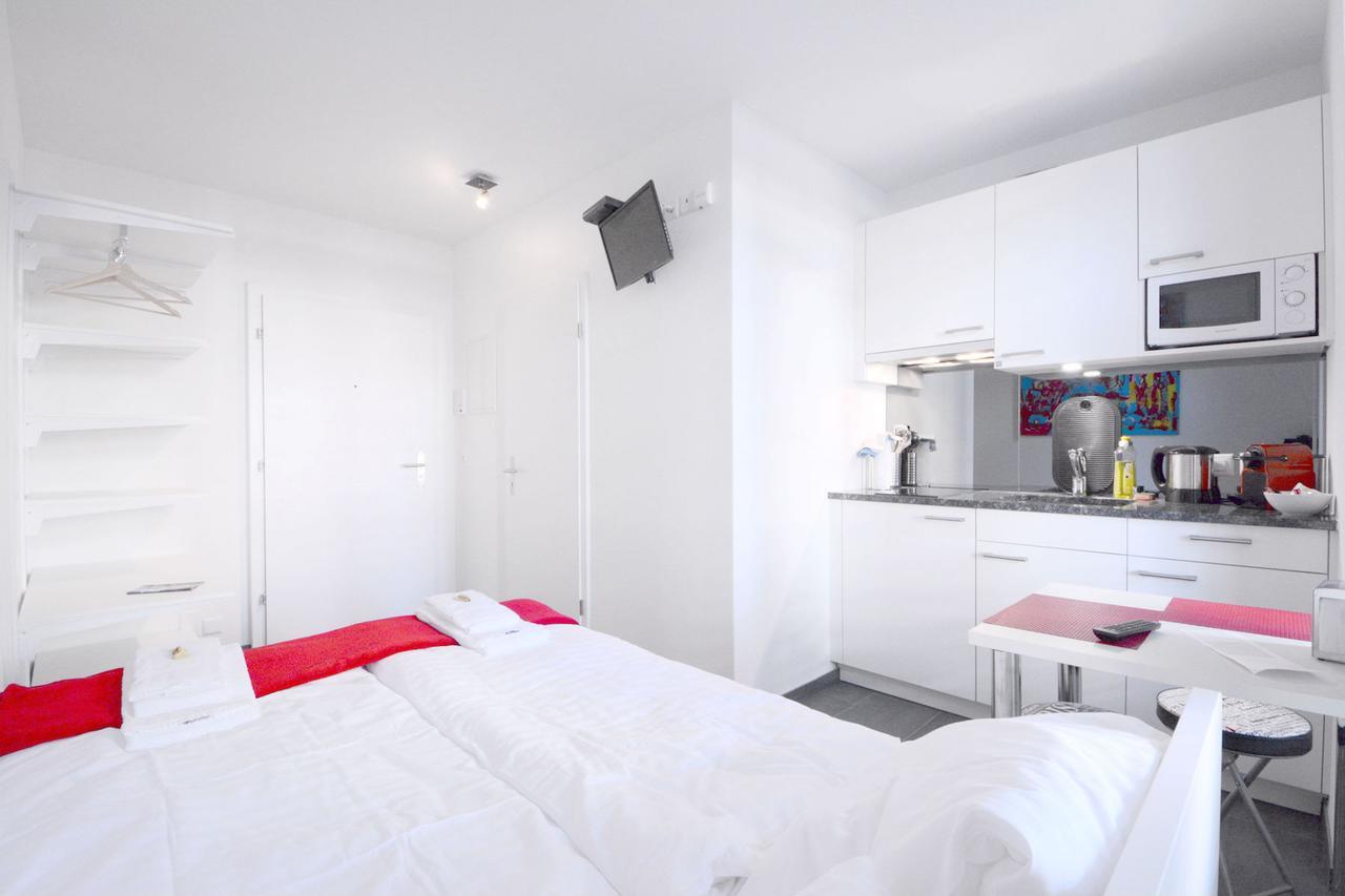 לוצרן Hitrental Station Apartments מראה חיצוני תמונה