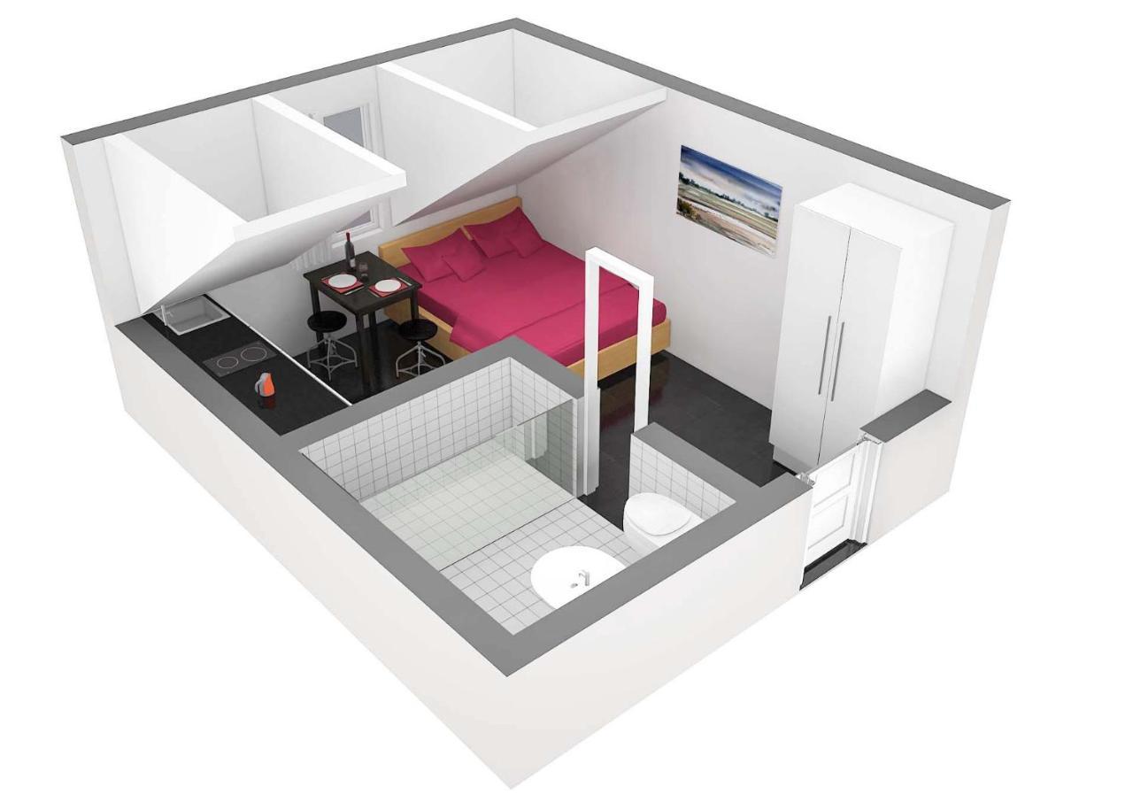 לוצרן Hitrental Station Apartments מראה חיצוני תמונה