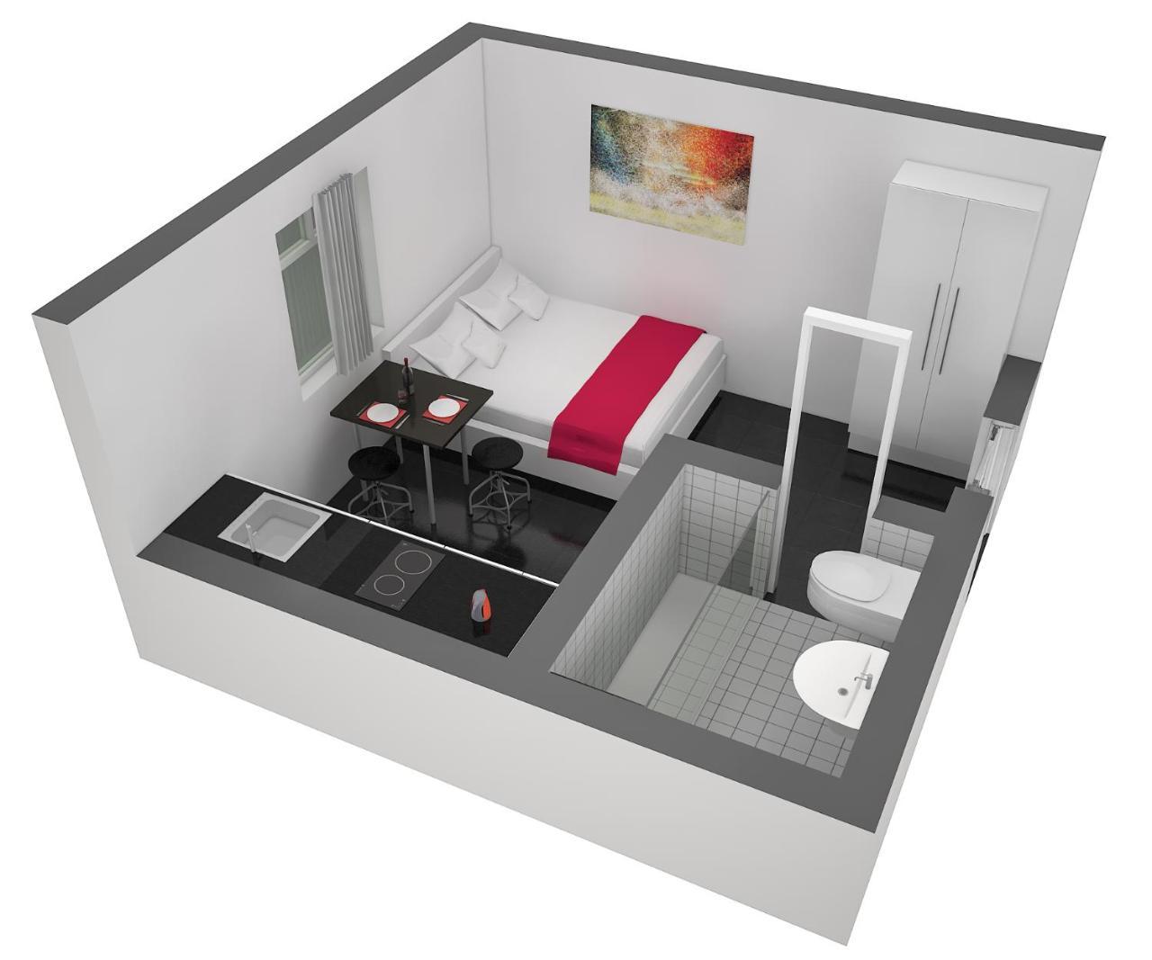 לוצרן Hitrental Station Apartments מראה חיצוני תמונה